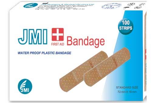 JMI First Aid Bandage (01 Box, 100 Pcs)